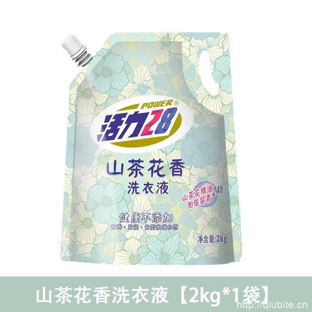 活力28山茶花洗衣液4斤装