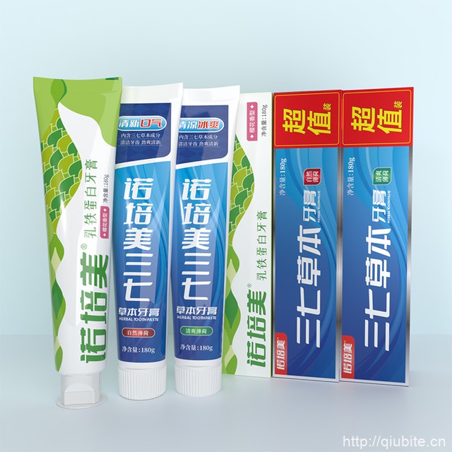 诺培美三七草本牙膏3支