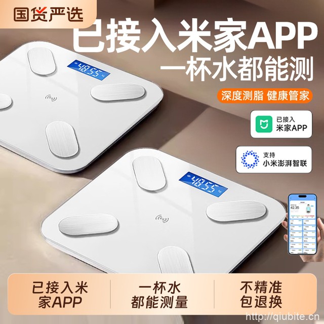 体重秤家用高精准电子秤小型体脂秤