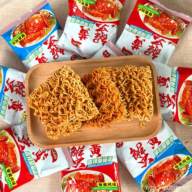 蟹黄混合味干脆面整箱14g*30包