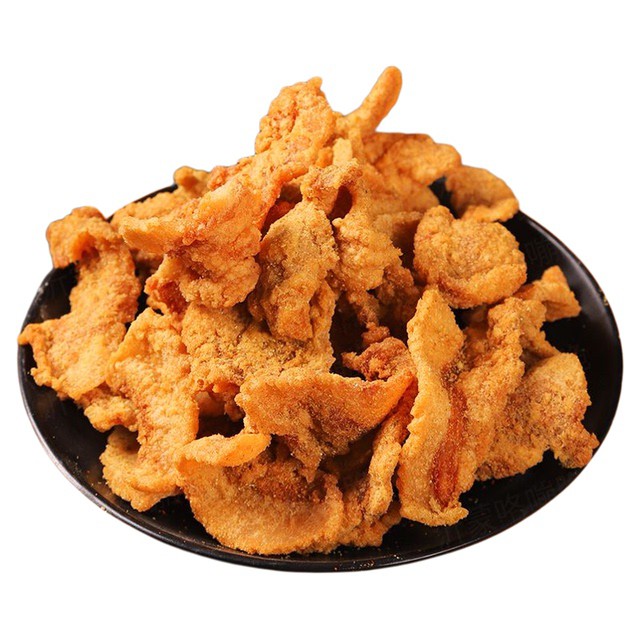 青岛特产香酥猪油渣500g