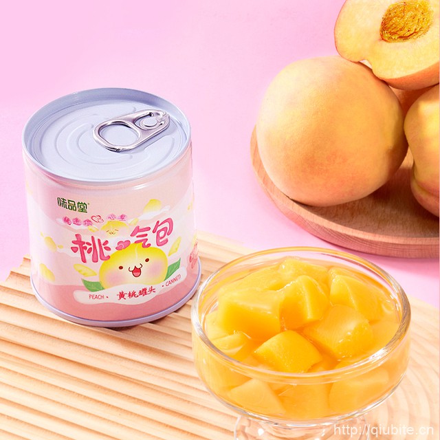 味品堂黄桃罐头200g*4