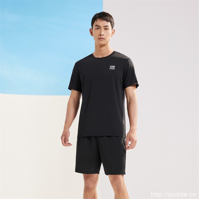 361度运动套装男夏季新款跑步健身运动服