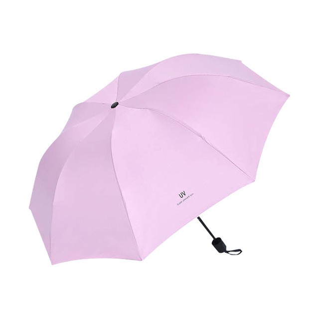 8骨手动折叠防紫外线晴雨两用雨伞
