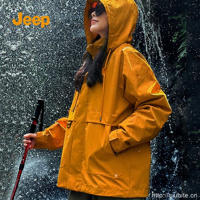 Jeep吉普三防运动登山冲锋衣