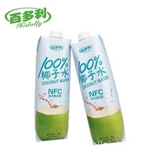 百多利旗舰店•椰子水1L*2瓶