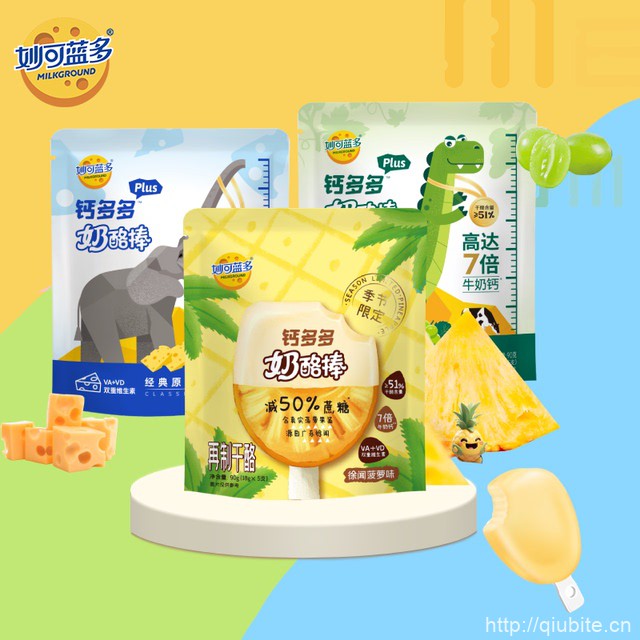 妙可蓝多钙多多奶酪棒5只