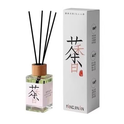 中式治愈茶香无火香薰3瓶